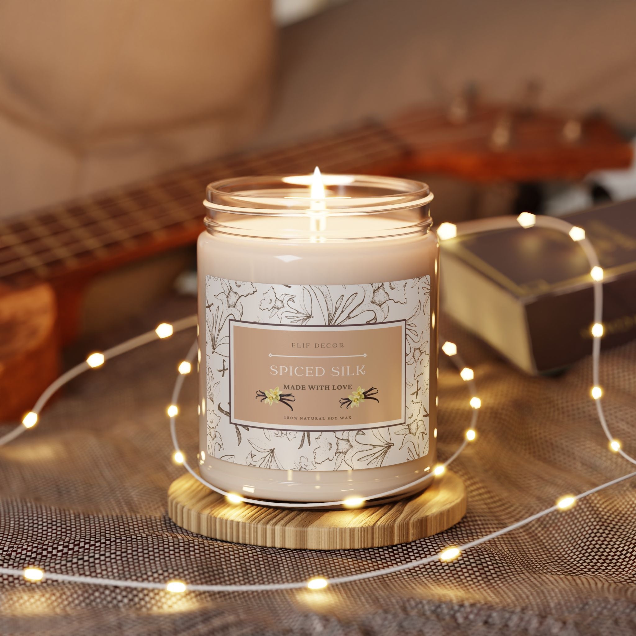 Spiced Silk - Scented Candleㅤㅤㅤ