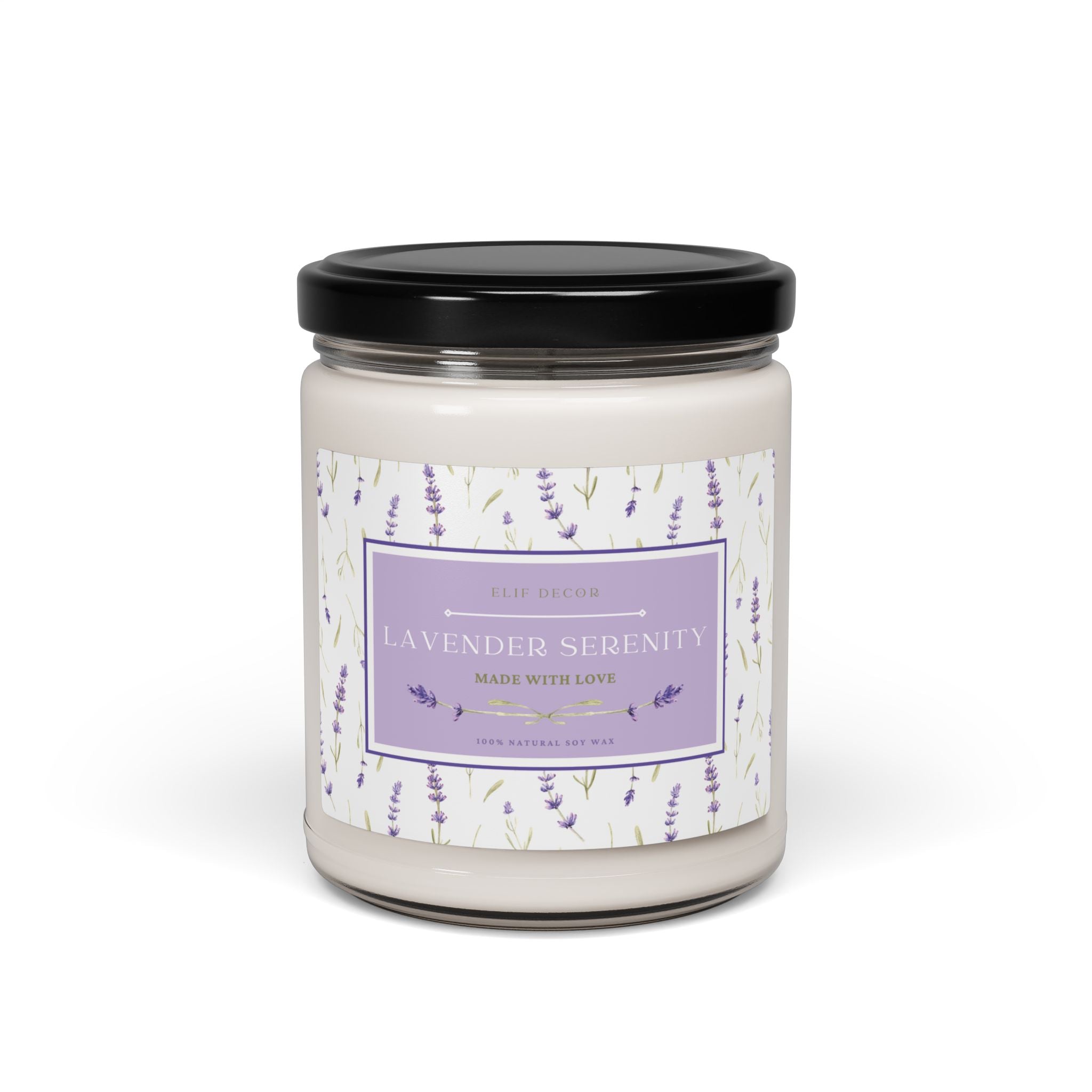 Lavender Serenity - Scented Candleㅤ