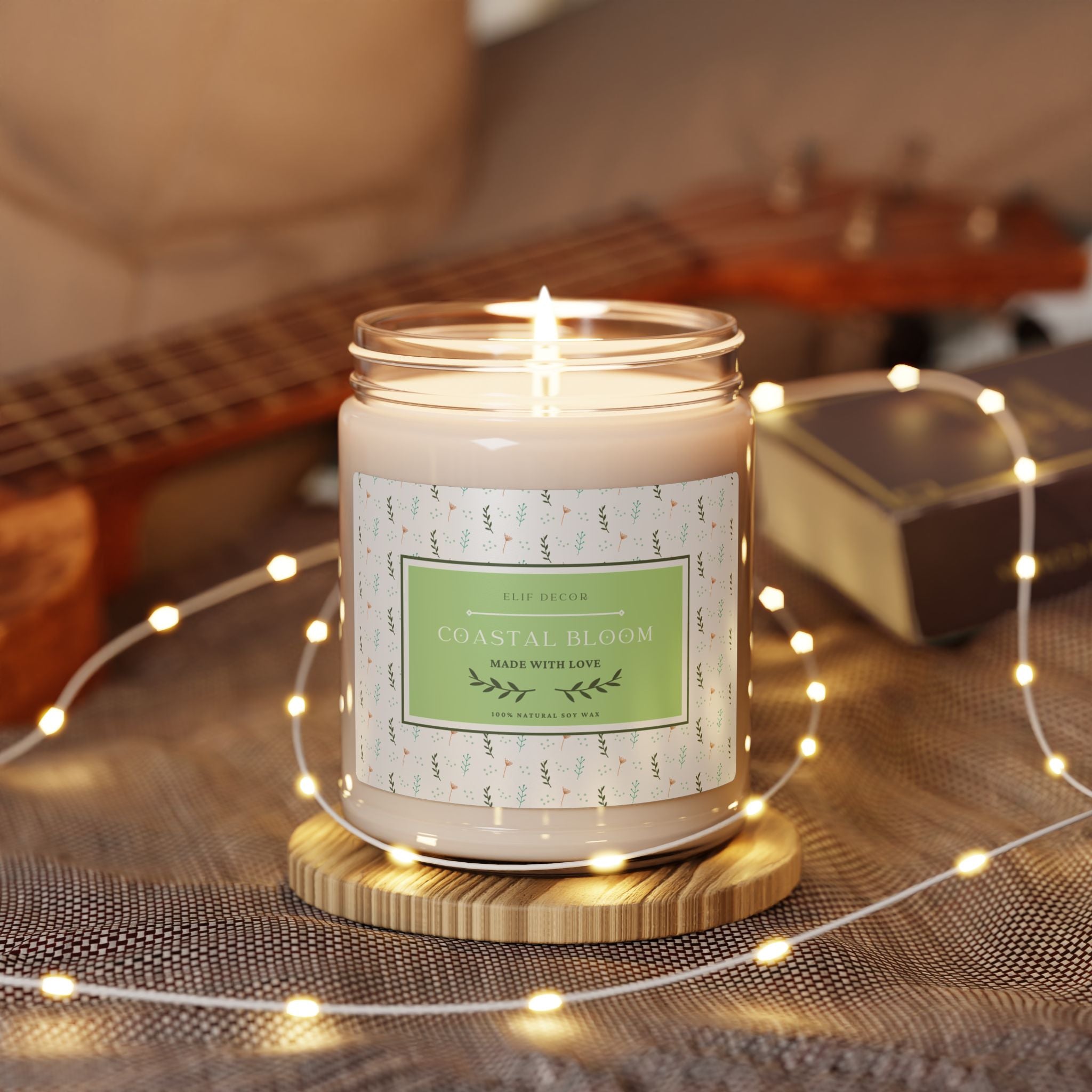 Coastal Bloom - Scented Candleㅤㅤ