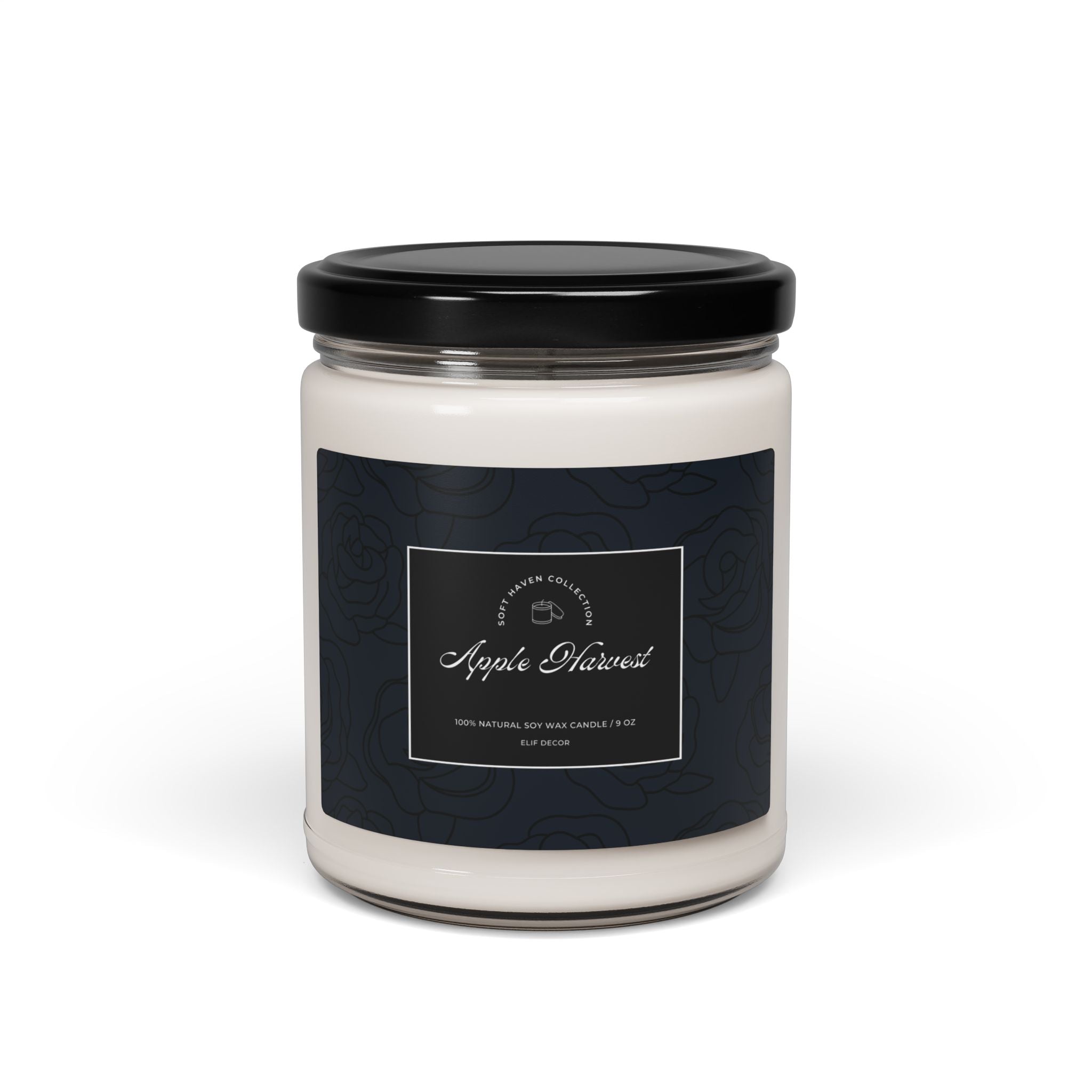 Soy Candle 9oz - Apple Harvest Scented Jar Candle