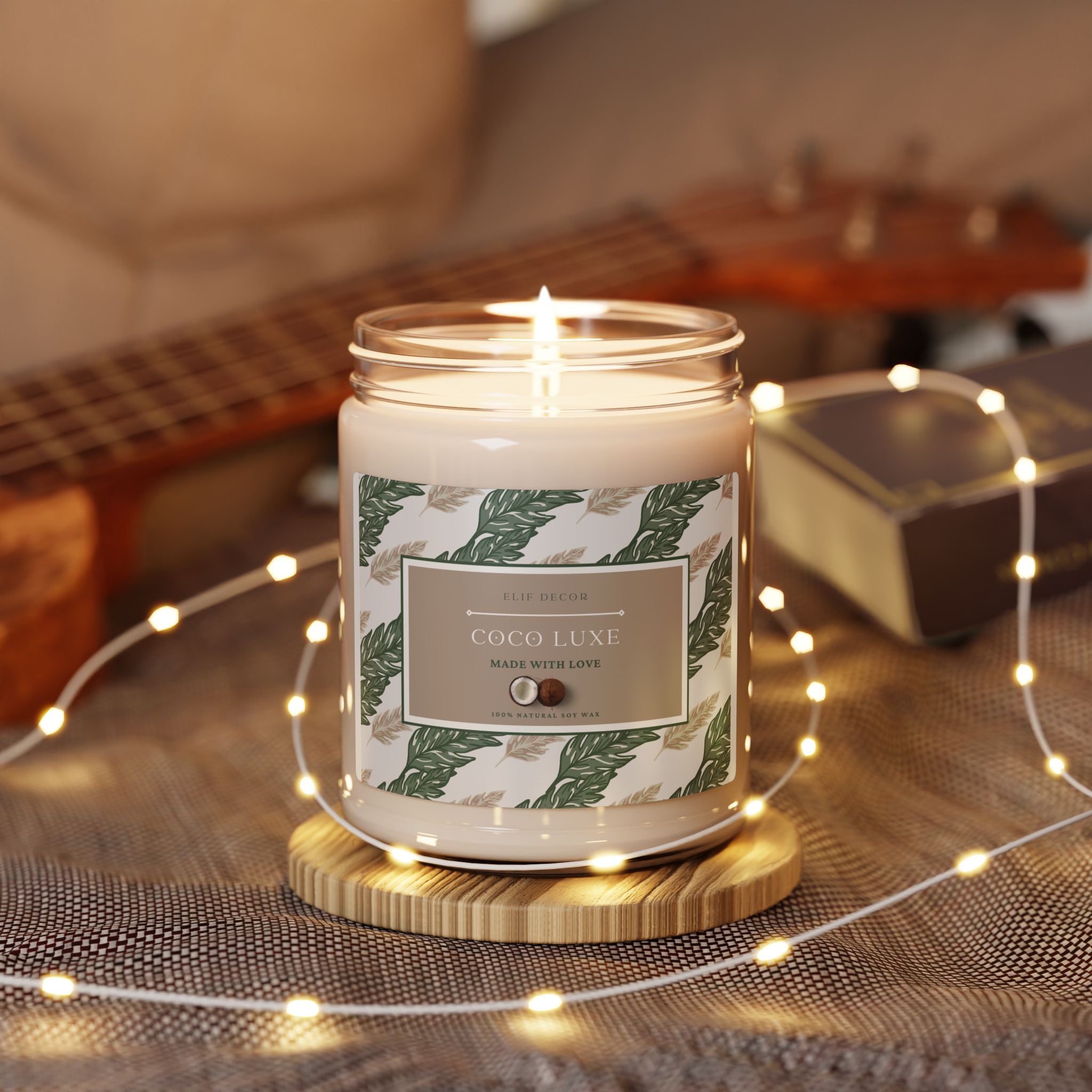 Coco Luxe - Scented Candleㅤㅤㅤ