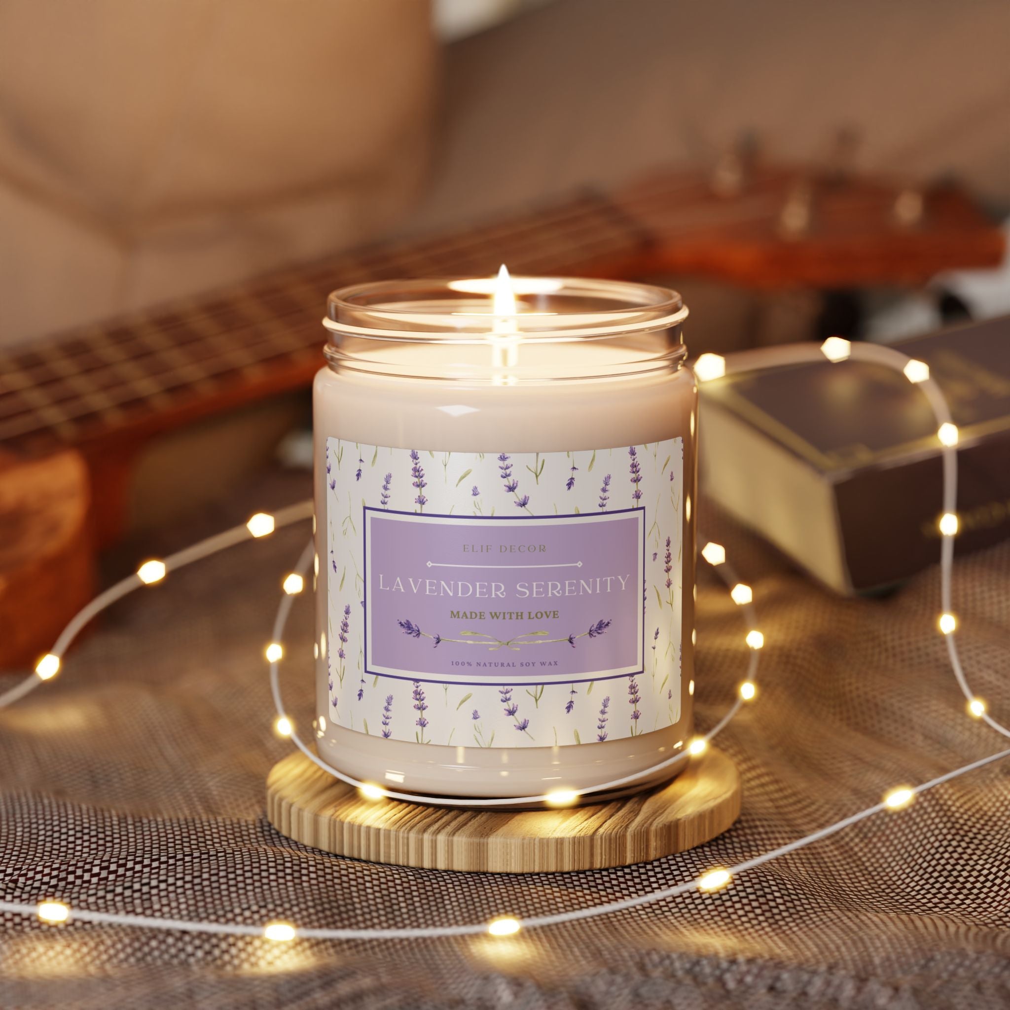 Lavender Serenity - Scented Candleㅤ