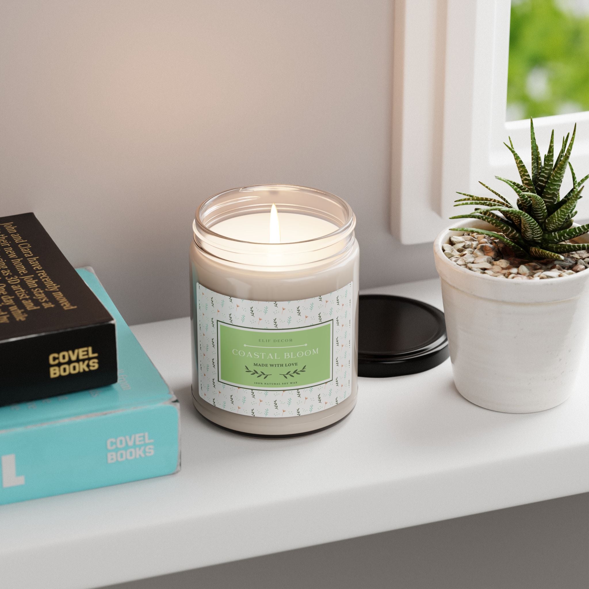 Coastal Bloom - Scented Candleㅤㅤ