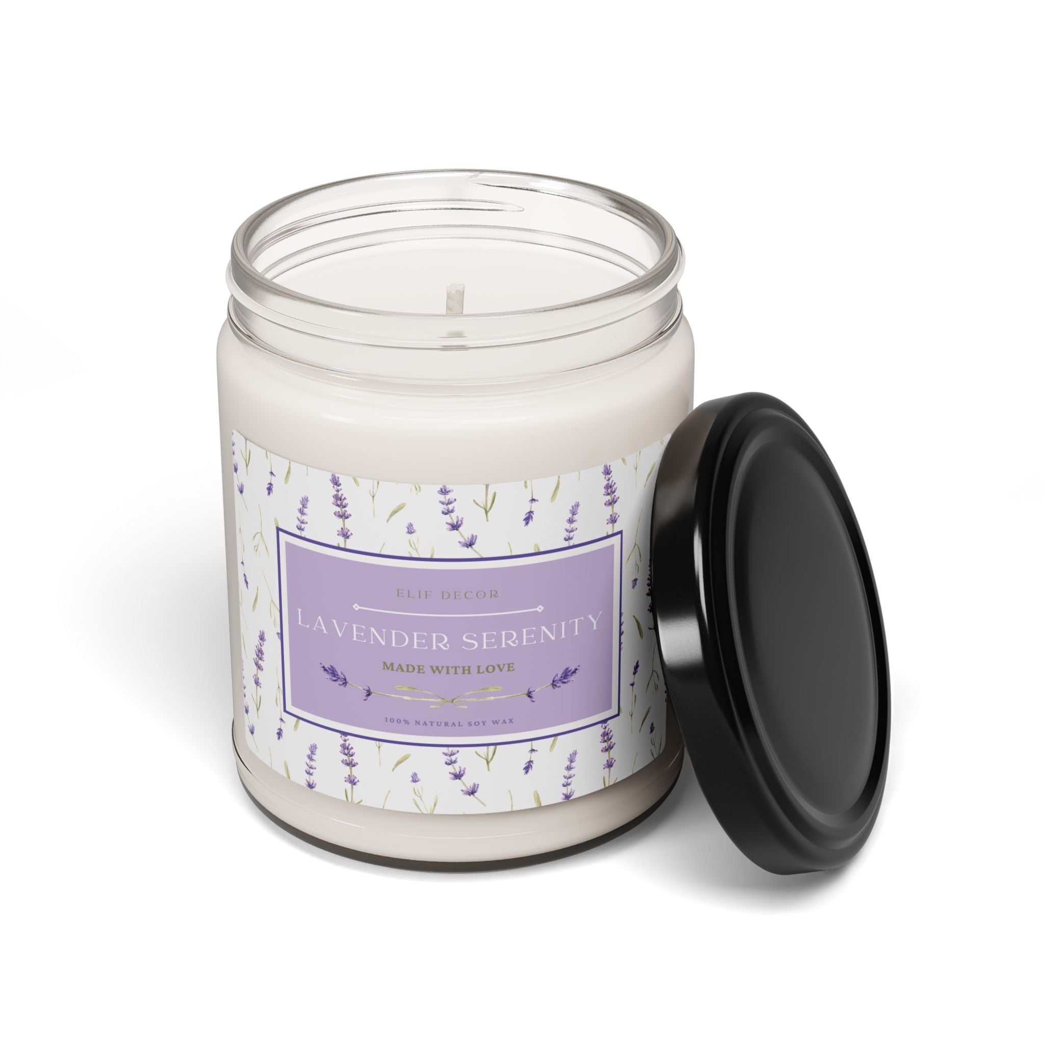 Lavender Serenity - Scented Candleㅤ