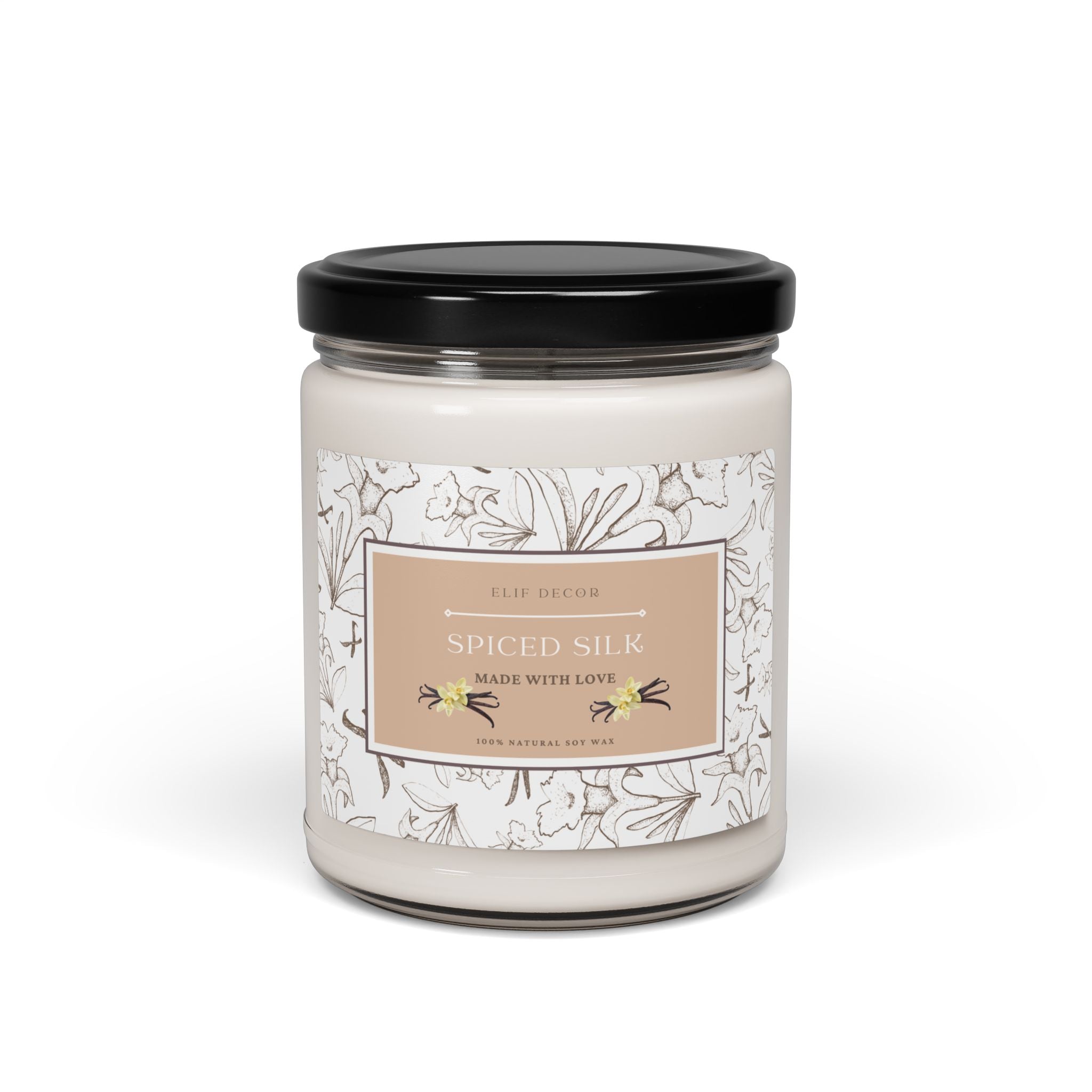 Spiced Silk - Scented Candleㅤㅤㅤ